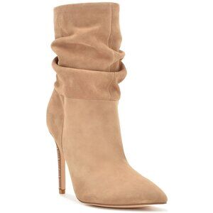 Nine West Womens Pointed Toe Mid-Calf Boots